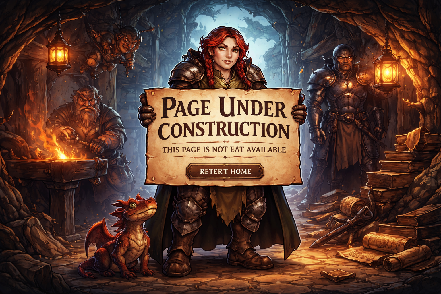 Error 404 - Página no encontrada en Aventuras en Korvalian